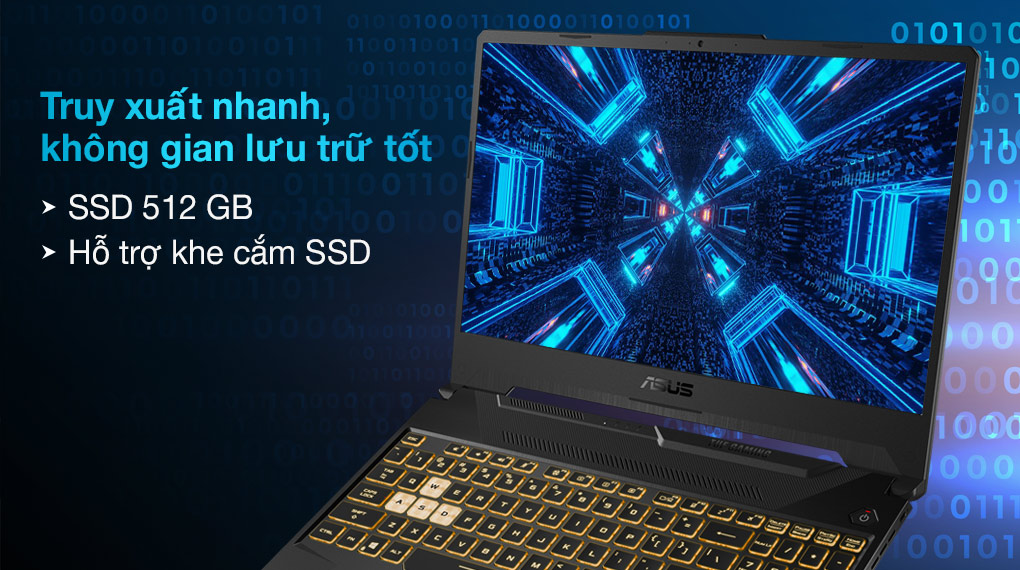 Asus TUF Gaming FX506HCB i5 11400H (HN139T) - SSD