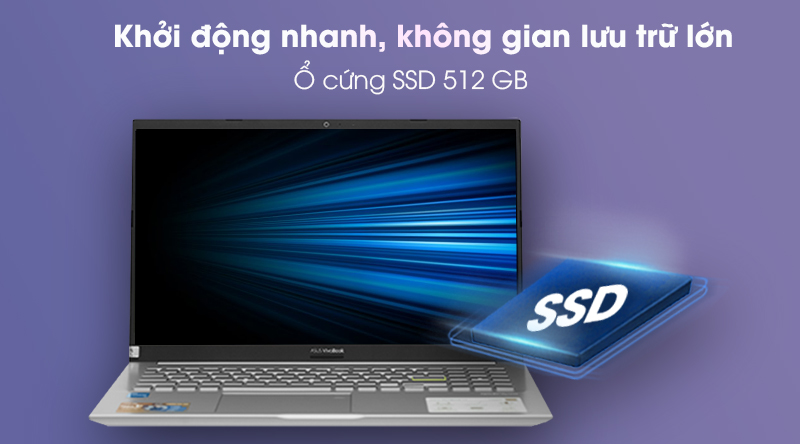 Laptop Asus VivoBook A515EA i3 (BQ497T) - SSD